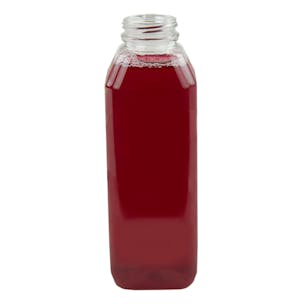 WH Square PET Beverage Bottle with STT Neck