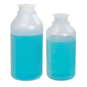 Flexible LDPE Narrow Mouth Lab Bottles