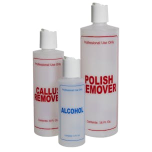 Health & Beauty Embossed Cylinder Bottles with Disc-Top Dispensing Caps