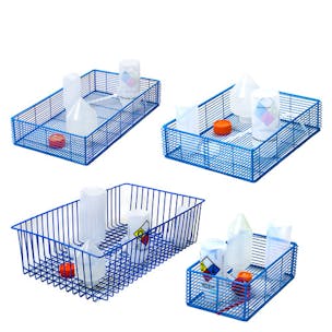 Poxygrid Steel Wire Carrying Baskets