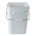 4 Gallon HDPE Square Pail