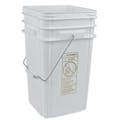 5 Gallon HDPE Tall Square Pail