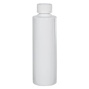 PVC Cylindrical Bottles with CRC Caps