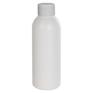 HDPE Cosmo Bottles with Plain Caps