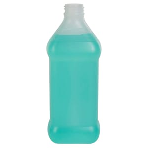 Oval Rubbing Alcohol Bottle