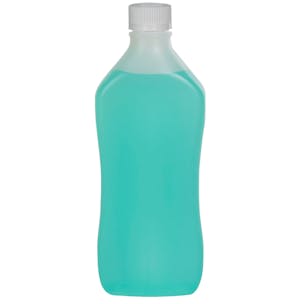 Pinch Waist Oval Bottle with CRC Cap