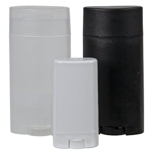Deodorant Containers with Caps