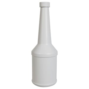 HDPE Additive Round Bottles with Plain Caps