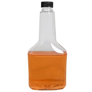 PET Cone Top Bottles with Plain Caps