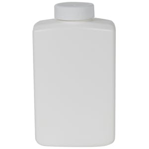 HDPE Ideal Oblong Bottle with Plain Caps