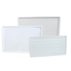 White High Impact Styrene Tray