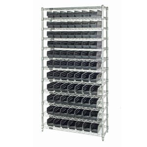 Quantum® Conductive Bin Wire Shelving Systems