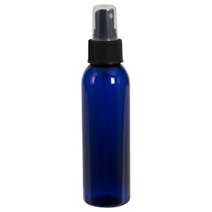 PET Color Cosmo Round Bottles with Finger Sprayers