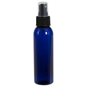 PET Color Cosmo Round Bottles with Finger Sprayers
