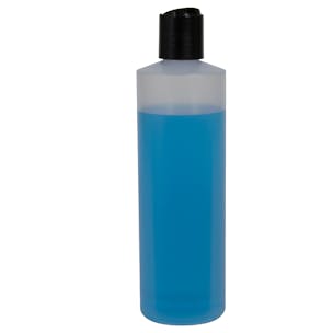 LDPE Cylindrical Bottles with Disc-Top Dispensing Caps