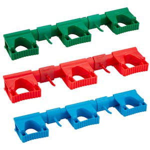 Vikan® Color-Coded Hi-Flex Wall Bracket System