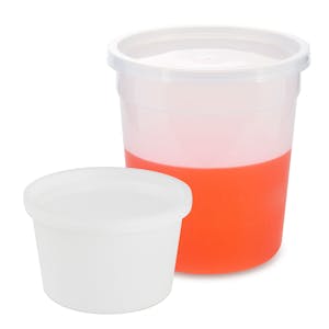 Multi-Purpose Containers with Snap-On Lid