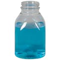 8 oz. Clear PET Square Milkman Beverage Bottle with 38mm DBJ Neck (Cap Sold Separately)