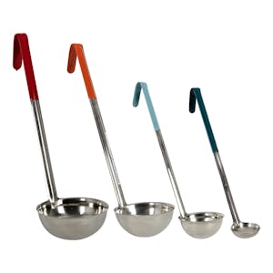 Stainless Steel Ladles with Color-Coded Handles