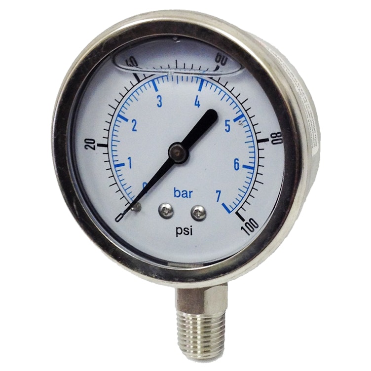 Stainless Steel Industrial Pressure Gauges