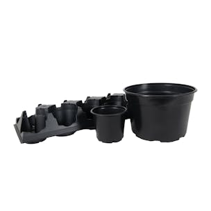 Round Thermoformed Plant Pots & Trays