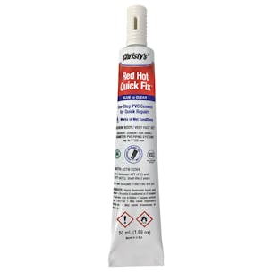 Christy's® Red Hot Quick Fix™ PVC Cement