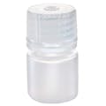 8mL Natural LDPE Narrow Mouth Round Reagent Bottle with 20/415 Natural Polypropylene Cap - Package of 12