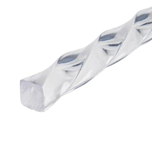 Acrylic Spiral Twist Rod