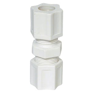 Jaco Kynar®, Nylon & Polypropylene Tube Reducing Union Fittings