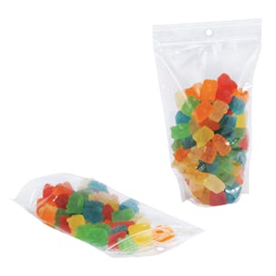Polypropylene Stand-Up Zipper Pouches with Hang Hole