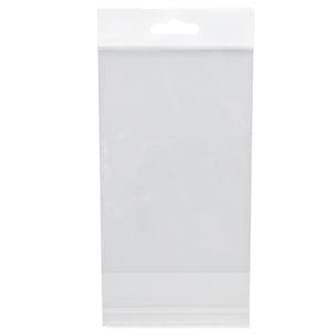 High Clarity Polypropylene Lip & Tape Header Bags with Hang Hole